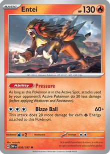 Entei - SV03: Obsidian Flames #030