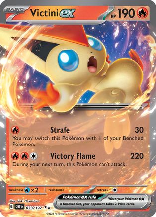 Victini ex - SV03: Obsidian Flames #033