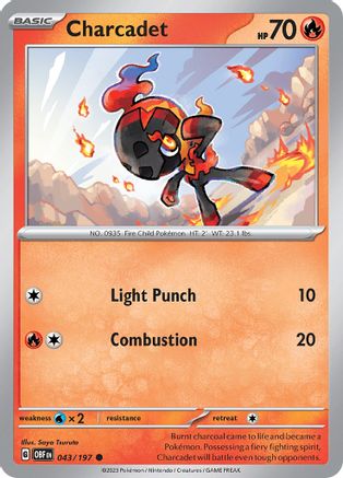 Charcadet - SV03: Obsidian Flames #043