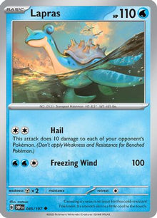 Lapras - SV03: Obsidian Flames #045