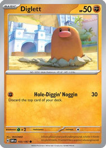 Diglett - SV03: Obsidian Flames #103
