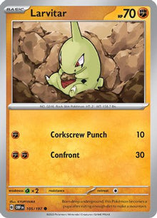 Larvitar - SV03: Obsidian Flames #105