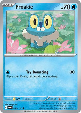 Froakie - SV03: Obsidian Flames #056