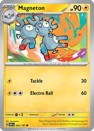 Magneton - SV03: Obsidian Flames #064