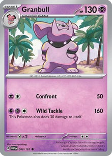Granbull - SV03: Obsidian Flames #088