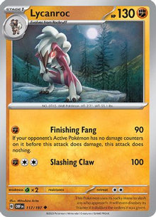 Lycanroc - SV03: Obsidian Flames #117