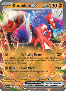 Koraidon ex - SV03: Obsidian Flames #124