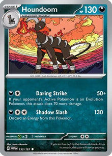 Houndoom - SV03: Obsidian Flames #133
