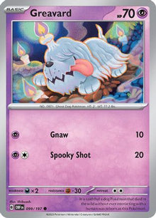 Greavard - 099/197 - SV03: Obsidian Flames #099