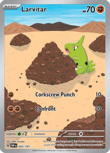 Larvitar - 203/197 - SV03: Obsidian Flames #203