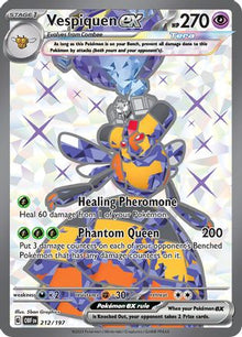 Vespiquen ex - 212/197 - SV03: Obsidian Flames #212