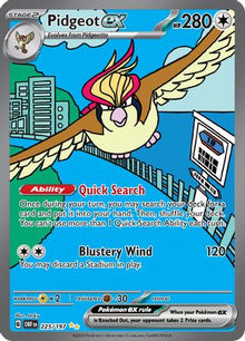 Pidgeot ex - 225/197 - SV03: Obsidian Flames #225