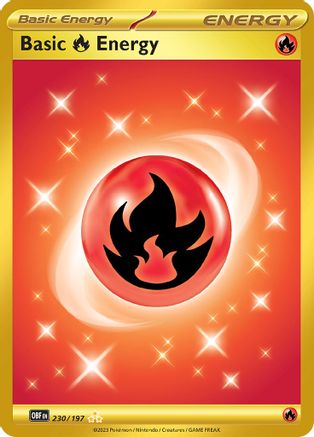 Basic Fire Energy - 230/197 - SV03: Obsidian Flames #230