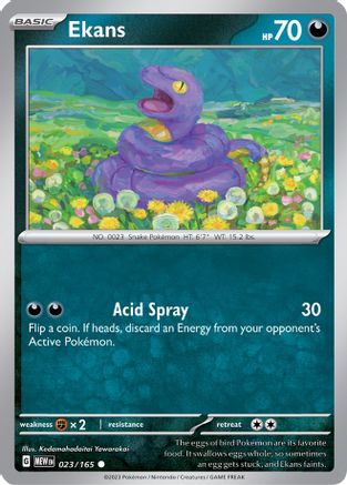 Ekans - SV: Scarlet & Violet 151 #023