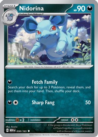 Nidorina - SV: Scarlet & Violet 151 #030