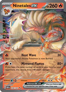 Ninetales ex - 038/165 - SV: Scarlet & Violet 151 #038