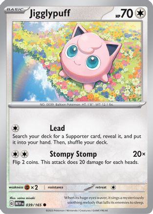 Jigglypuff - SV: Scarlet & Violet 151 #039