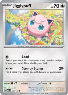 Jigglypuff - SV: Scarlet & Violet 151 #039