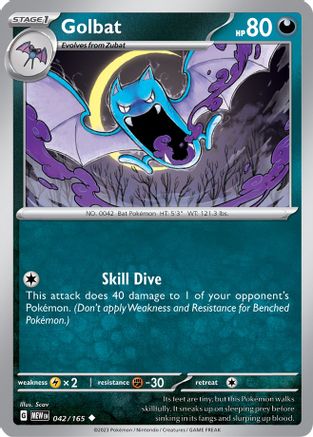 Golbat - SV: Scarlet & Violet 151 #042