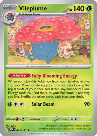 Vileplume - SV: Scarlet & Violet 151 #045