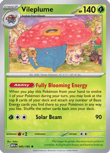 Vileplume - SV: Scarlet & Violet 151 #045