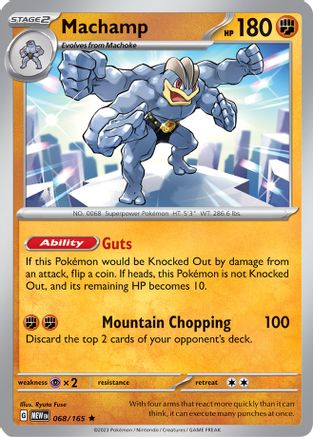 Machamp - SV: Scarlet & Violet 151 #068