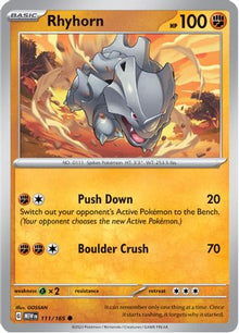 Rhyhorn - SV: Scarlet & Violet 151 #111