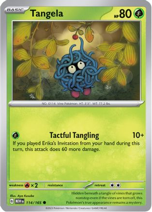 Tangela - 114/165 - SV: Scarlet & Violet 151 #114