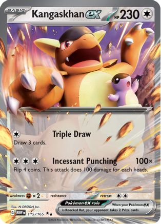 Kangaskhan ex - 115/165 - SV: Scarlet & Violet 151 #115