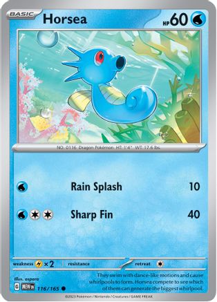 Horsea - SV: Scarlet & Violet 151 #116