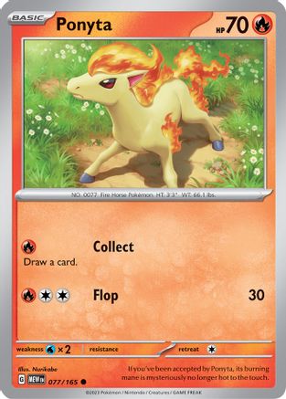 Ponyta - SV: Scarlet & Violet 151 #077