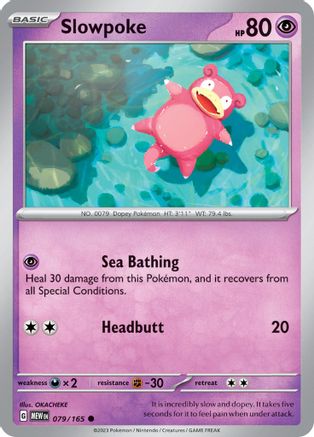 Slowpoke - SV: Scarlet & Violet 151 #079
