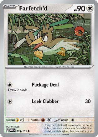 Farfetch'd - SV: Scarlet & Violet 151 #083