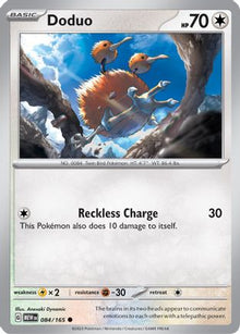 Doduo - SV: Scarlet & Violet 151 #084