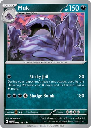Muk - SV: Scarlet & Violet 151 #089