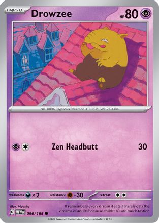 Drowzee - SV: Scarlet & Violet 151 #096