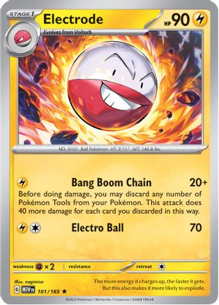 Electrode - SV: Scarlet & Violet 151 #101
