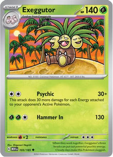 Exeggutor - SV: Scarlet & Violet 151 #103