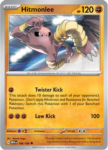 Hitmonlee - SV: Scarlet & Violet 151 #106