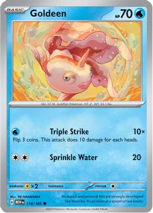 Goldeen - SV: Scarlet & Violet 151 #118