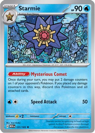 Starmie - SV: Scarlet & Violet 151 #121