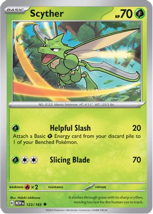 Scyther - SV: Scarlet & Violet 151 #123