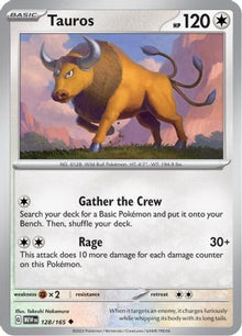 Tauros - SV: Scarlet & Violet 151 #128