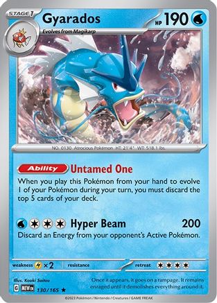 Gyarados - SV: Scarlet & Violet 151 #130