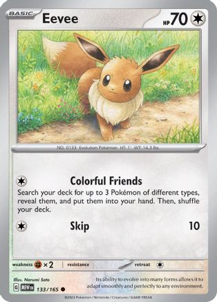 Eevee - SV: Scarlet & Violet 151 #133