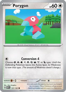 Porygon - SV: Scarlet & Violet 151 #137