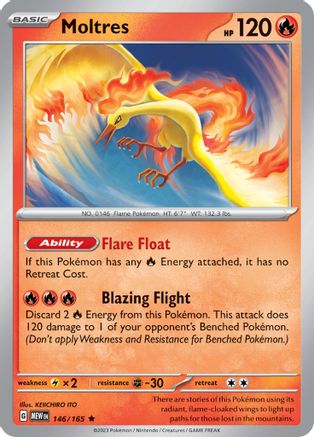 Moltres - SV: Scarlet & Violet 151 #146