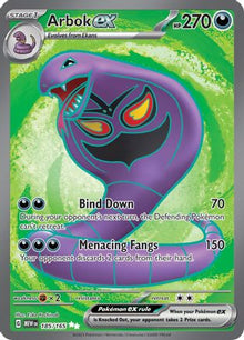 Arbok ex - 185/165 - SV: Scarlet & Violet 151 #185