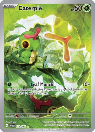 Caterpie - 172/165 - SV: Scarlet & Violet 151 #172