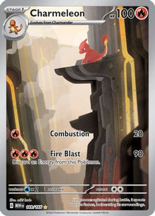 Charmeleon - 169/165 - SV: Scarlet & Violet 151 #169